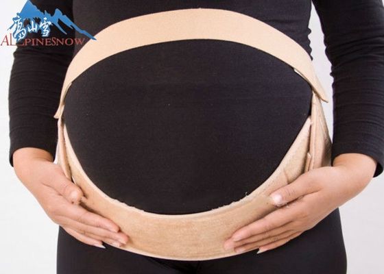 Chiny Miękki poporodowy pasek na wsparcie Wysoki elastyczna jedwabna tkanina dla kobiet w ciąży dostawca