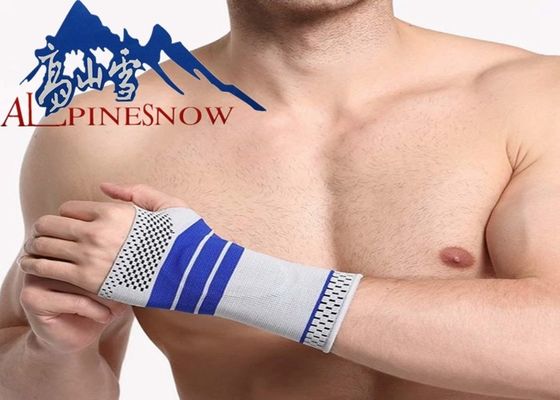 Chiny 3D silikonowy regulowany pasek na nadgarstek dłoni dłoni dla mężczyzn i kobiet dostawca