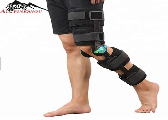 Chiny Sprzęt do rehabilitacji kolana Zawiasowe wsparcie kolanowe Regulacja kąta nachylenia oparcia dostawca